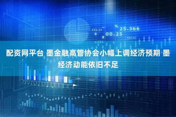 配资网平台 墨金融高管协会小幅上调经济预期 墨经济动能依旧不足
